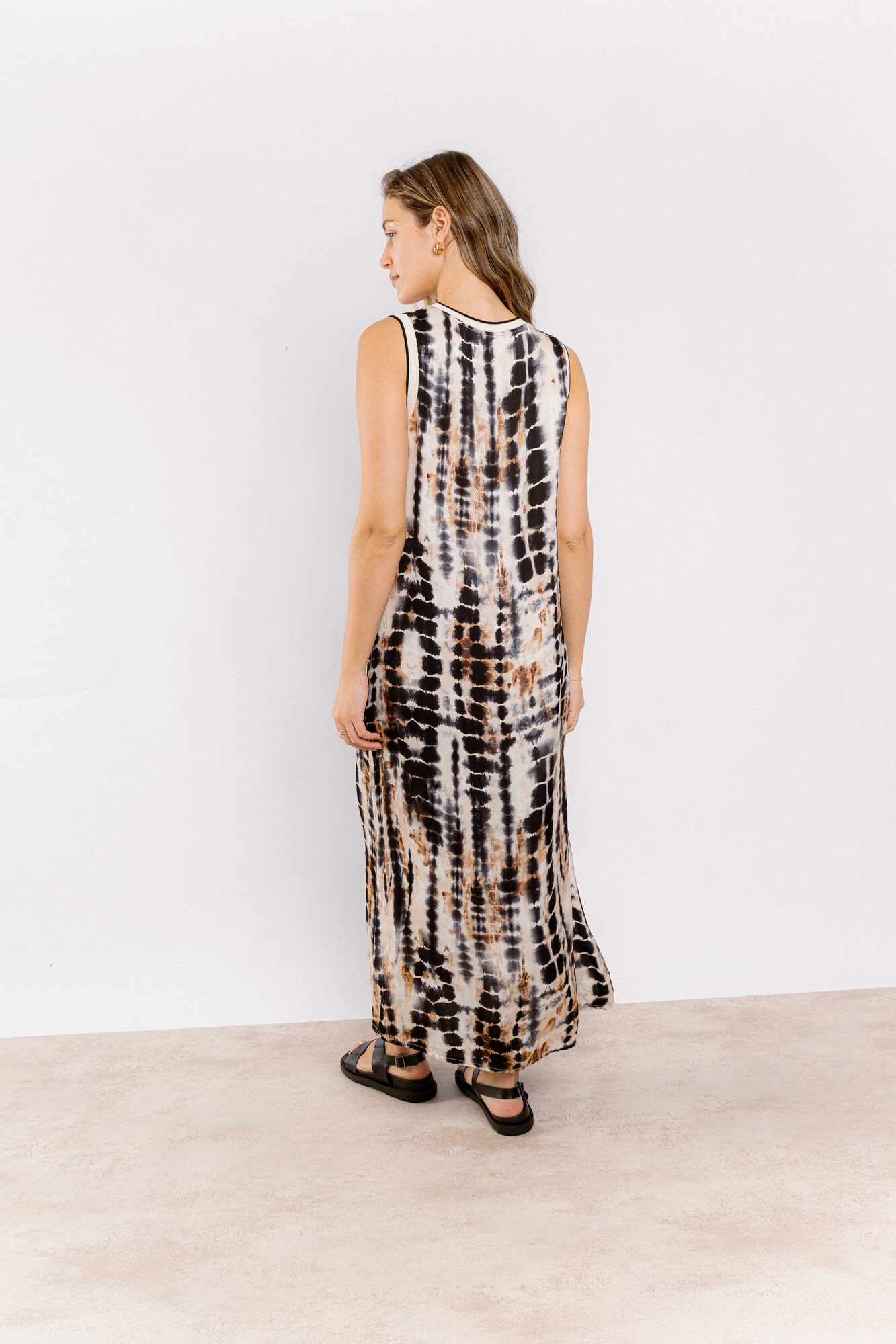 Vestido Satín Print