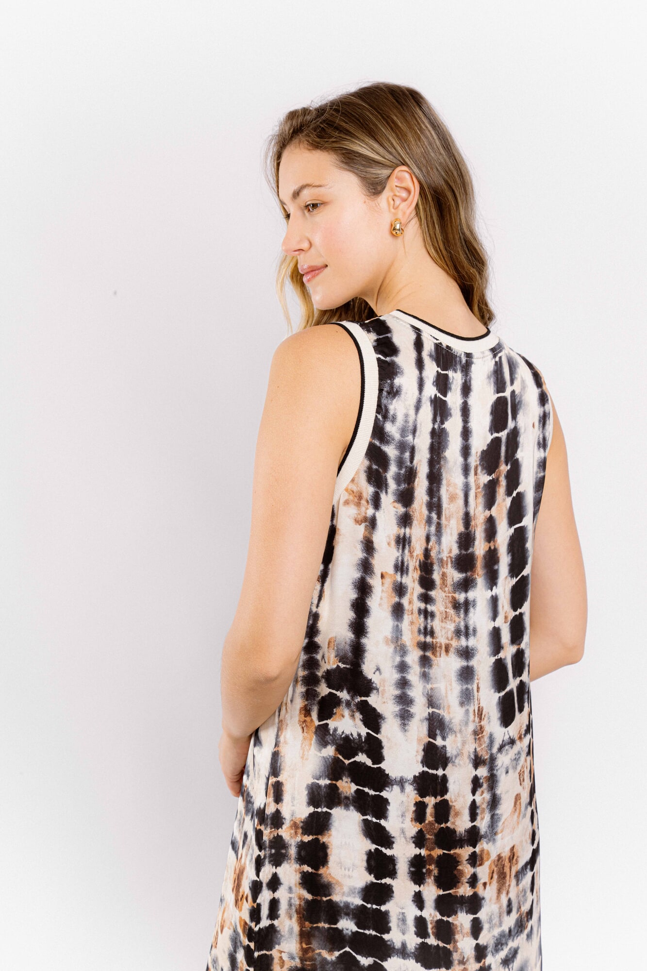 Vestido Satín Print