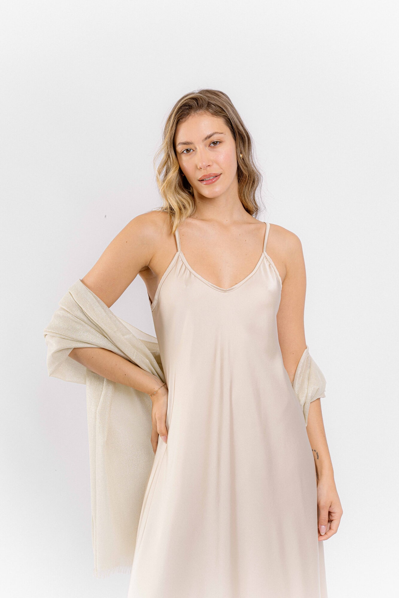 Vestido Satín