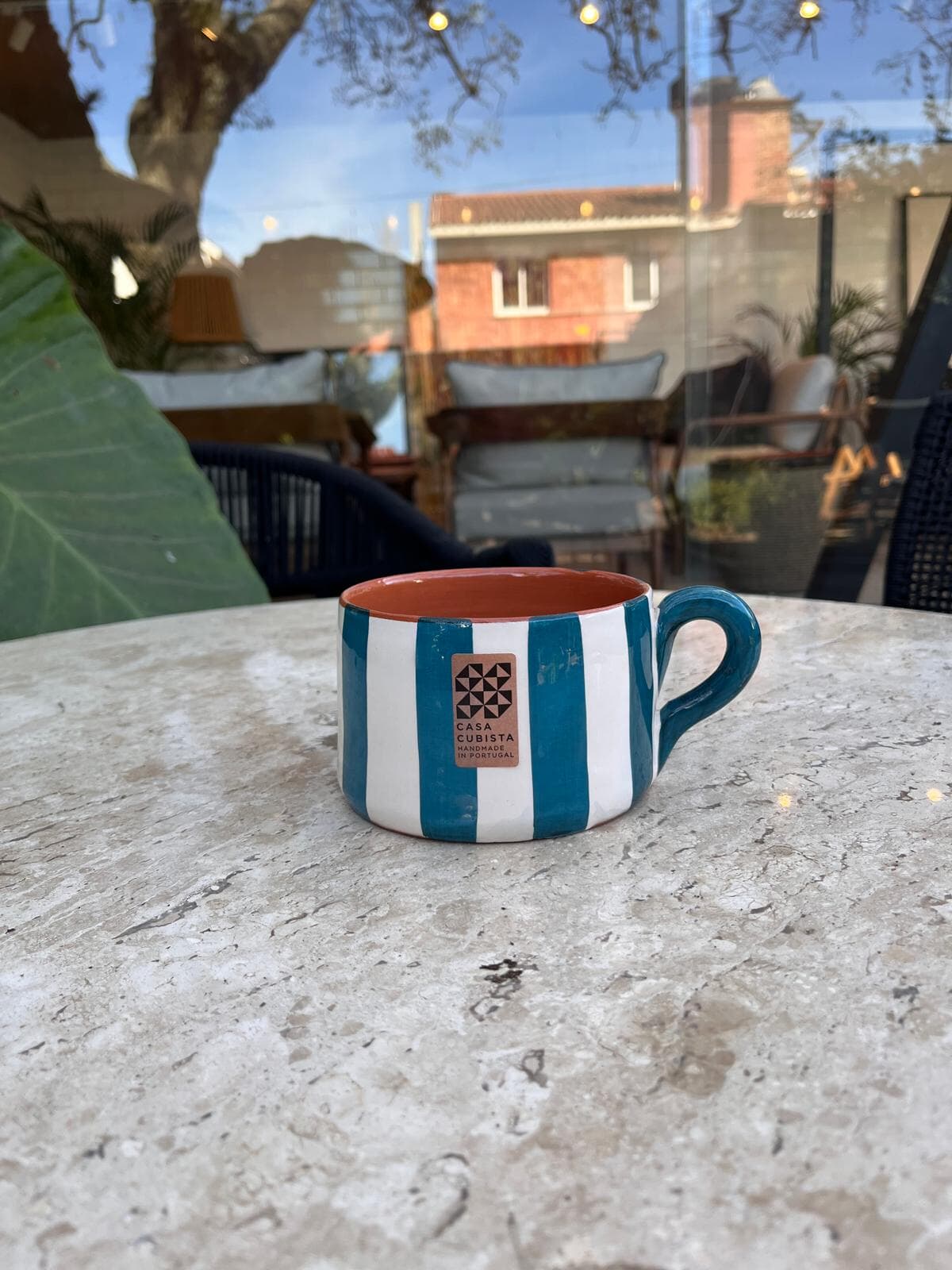 Flat Mug Vertical Teal - Imagen principal