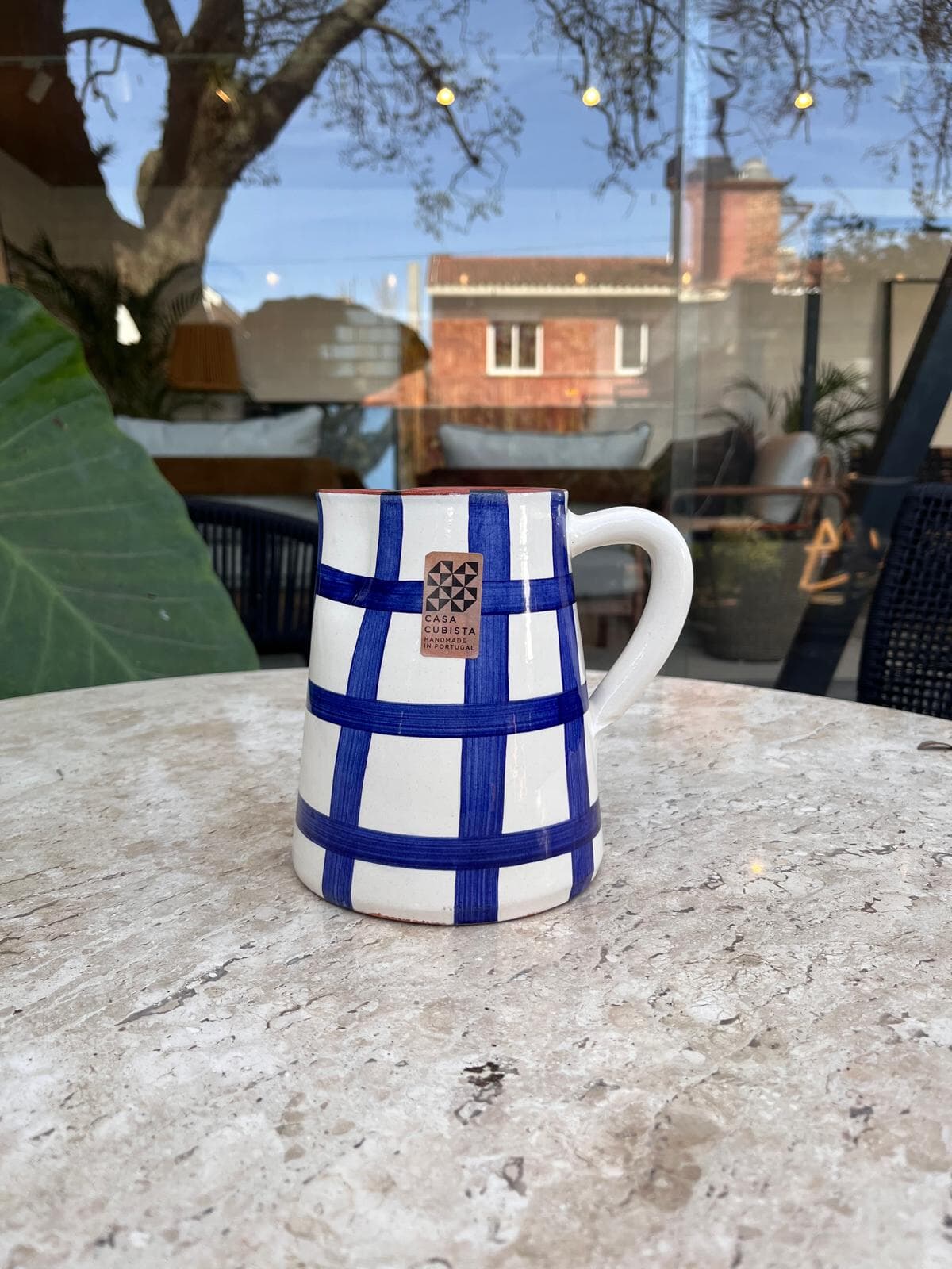 Jarra Grid Blue - Imagen principal