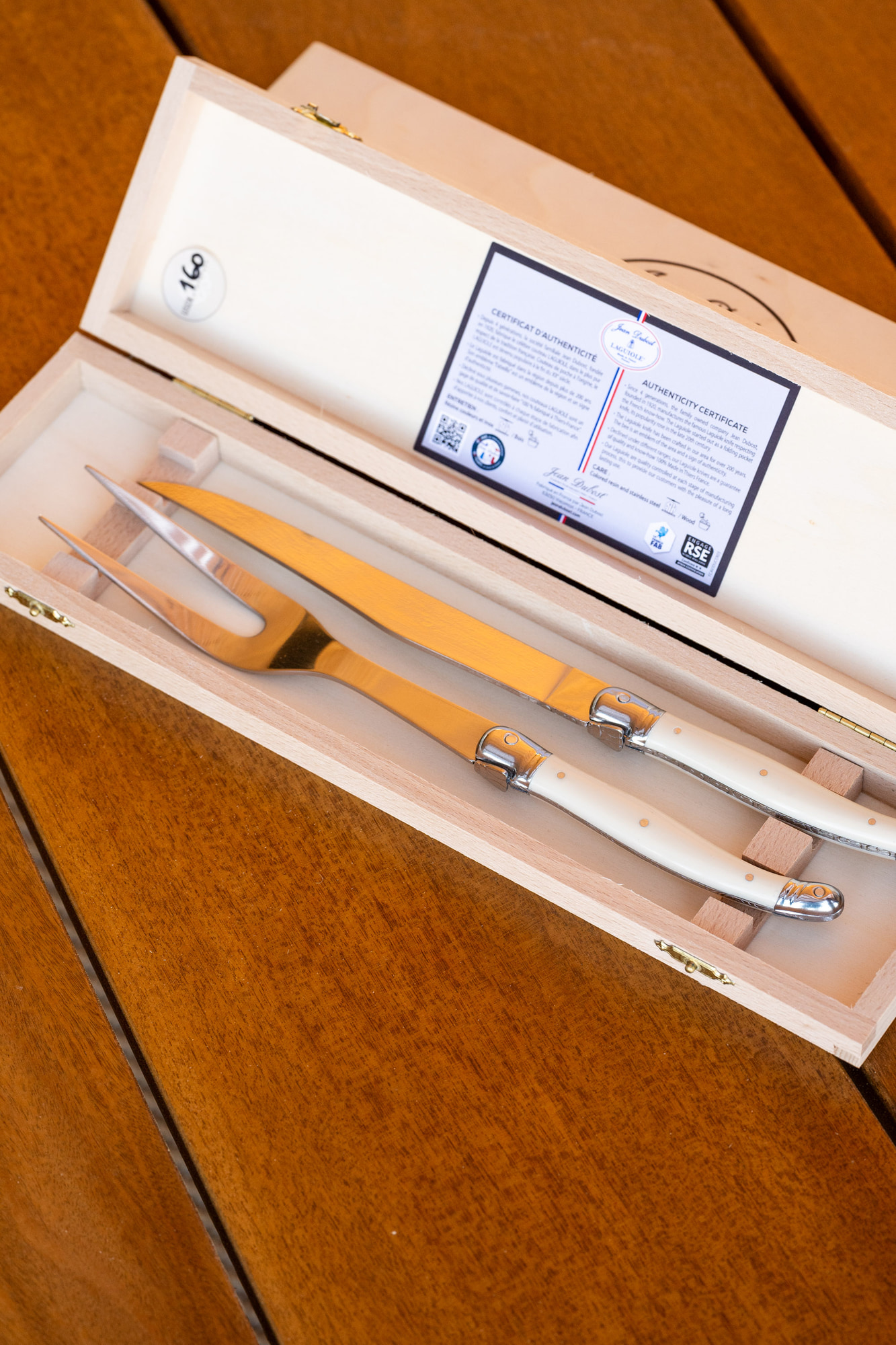 Carving Set 2 piezas - ivory - Imagen secundaria