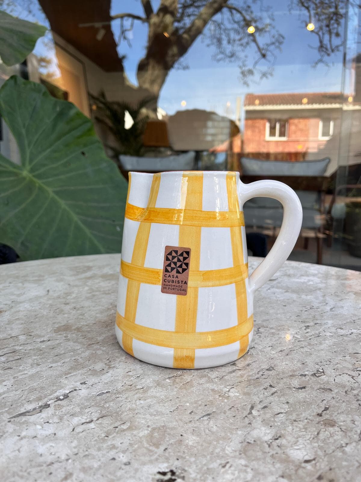 Jarra Grid Yellow - Imagen principal