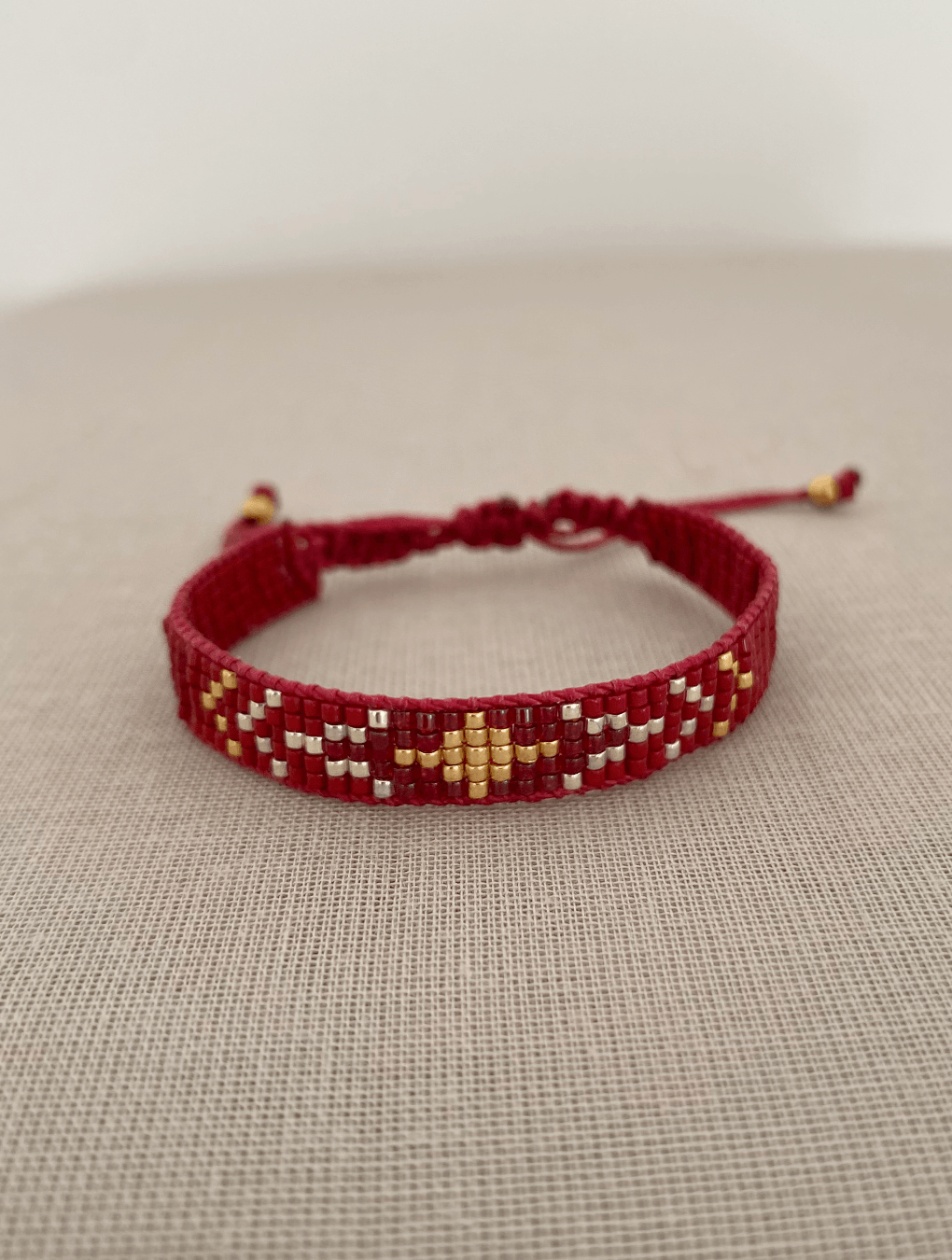 Pulsera SCARLET tejida