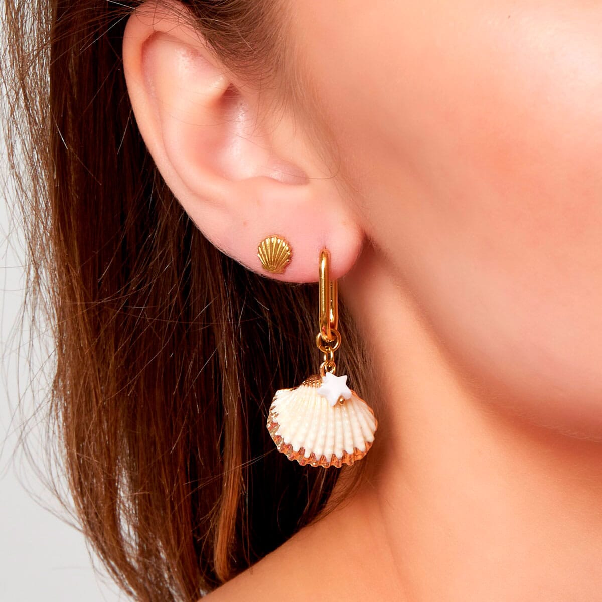 Caravana SEASHELL en acero y nácar