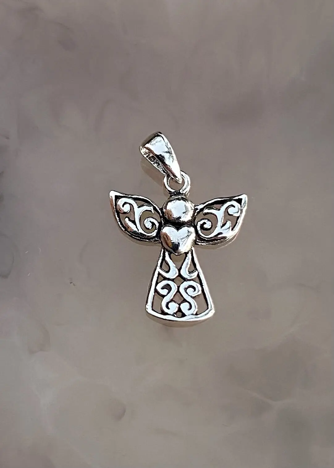 Dije Angel en Plata 925