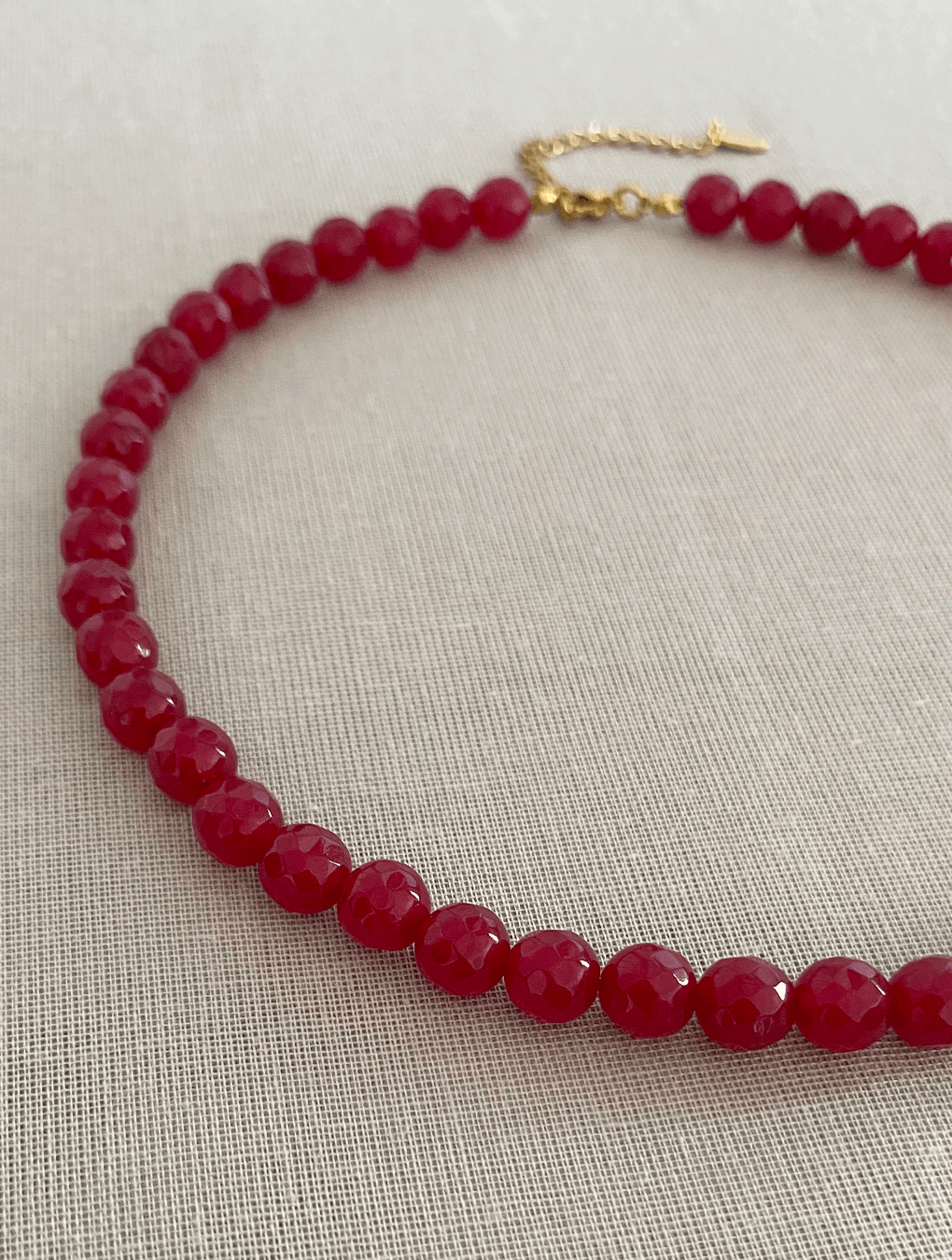 Collar CHERRY con piedras naturales