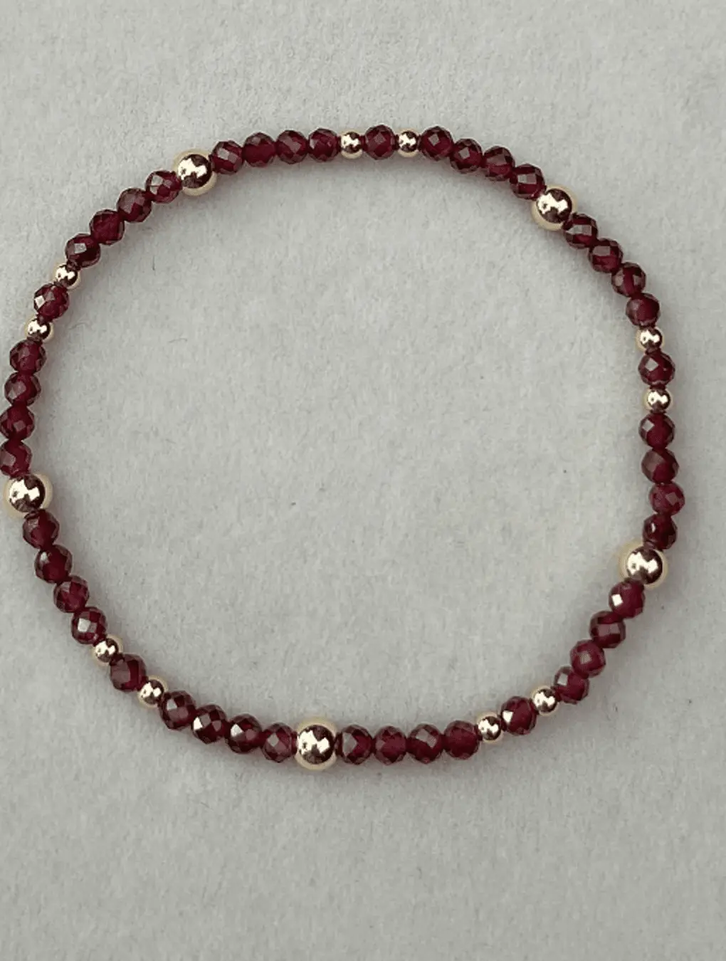 Pulsera IBIZA, Goldfilled con piedras naturales