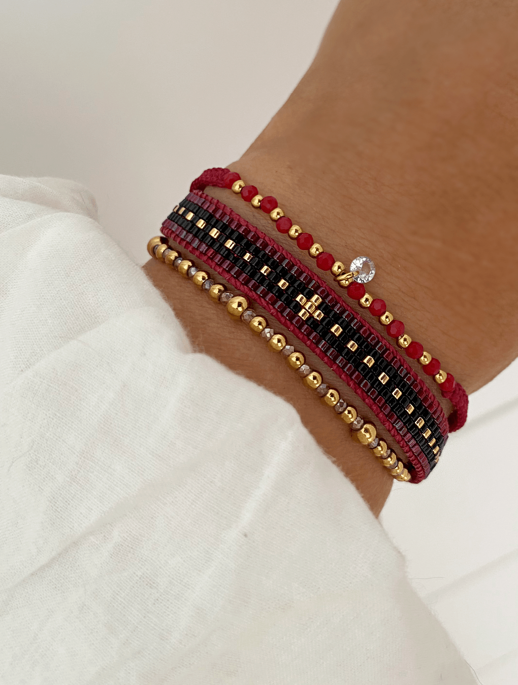 Pulsera VELVET tejida