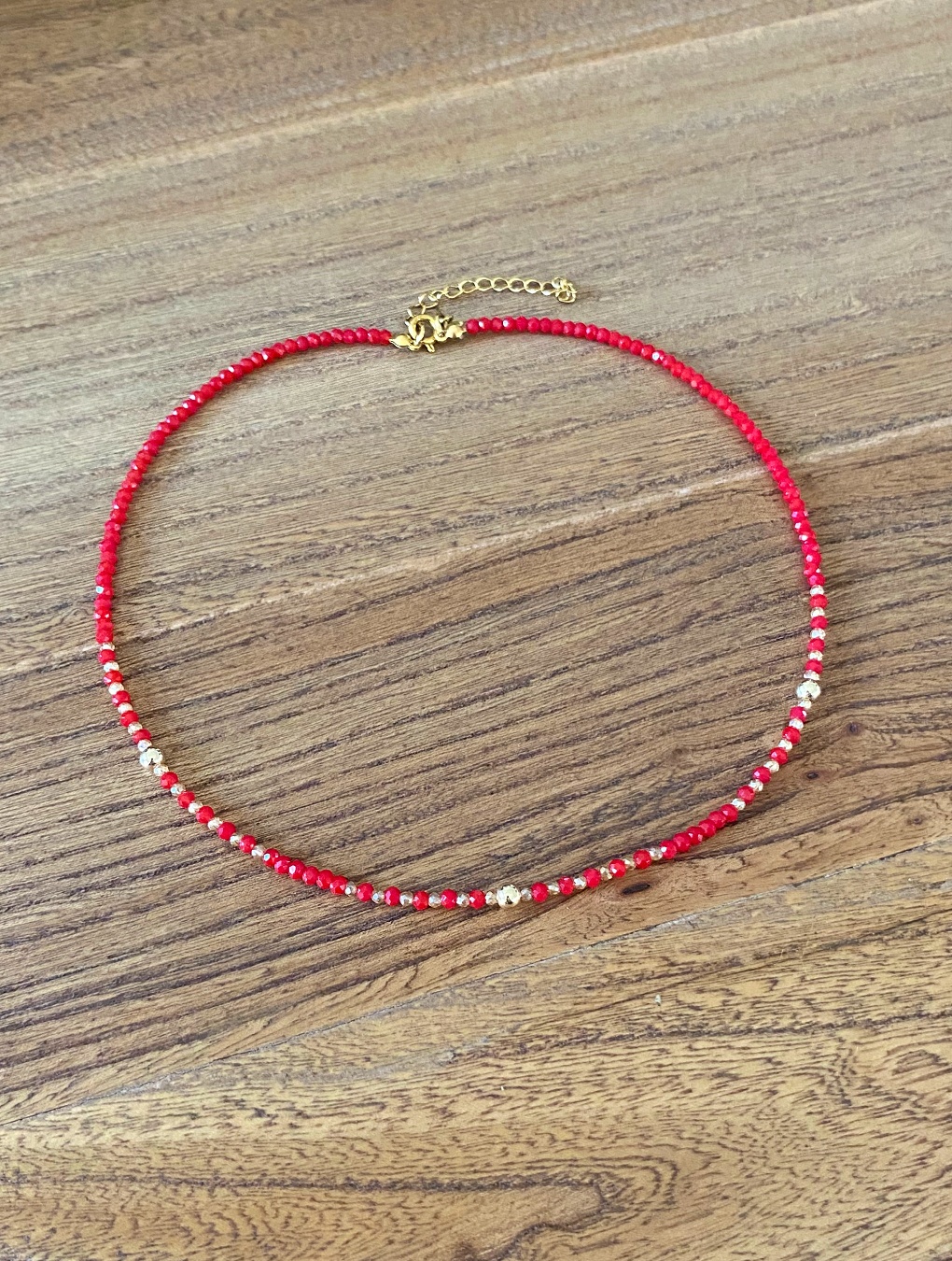 Collar ROSALIA con cuentas de cristal