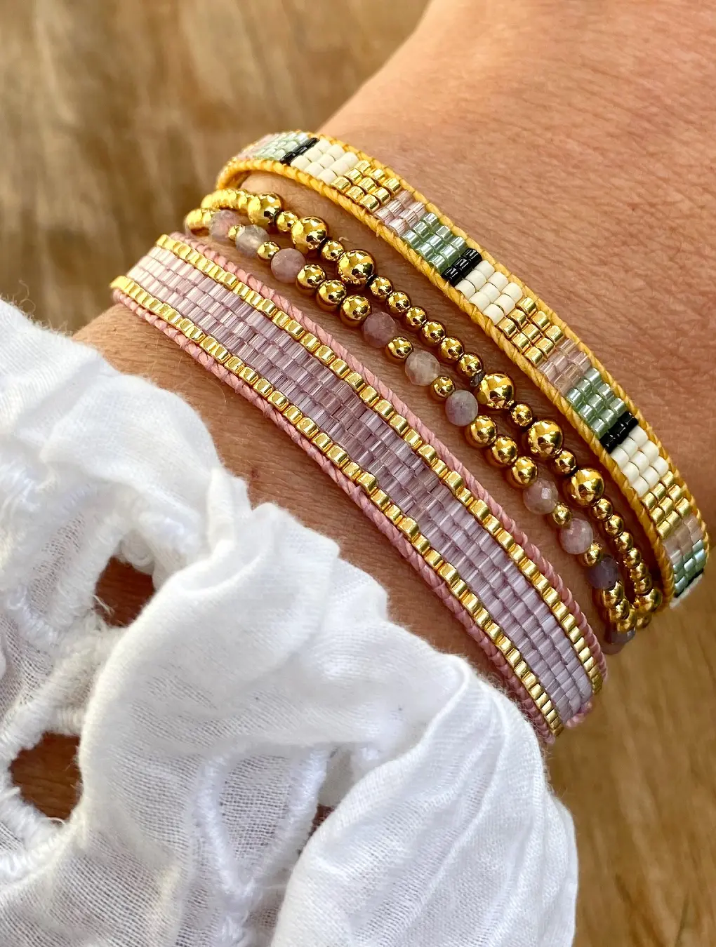 Pulsera NEW YORK tejida