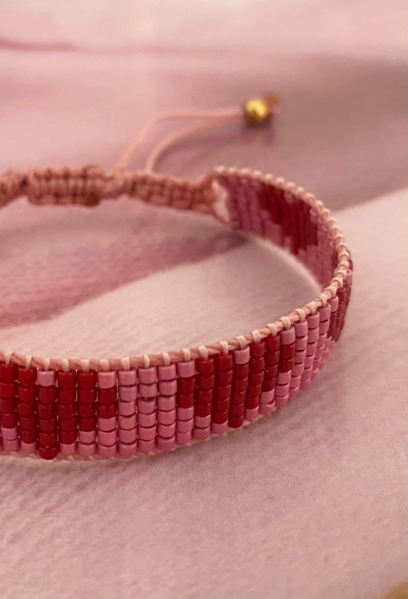 Pulsera CUORE tejida