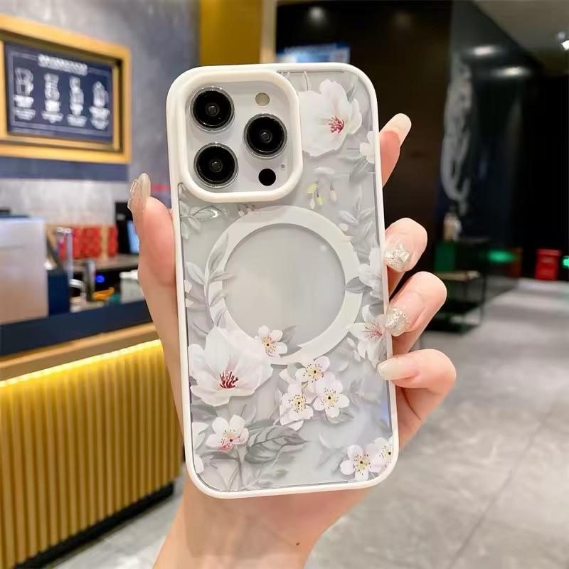 CASE MAGSAFE FLORES VINTAGE