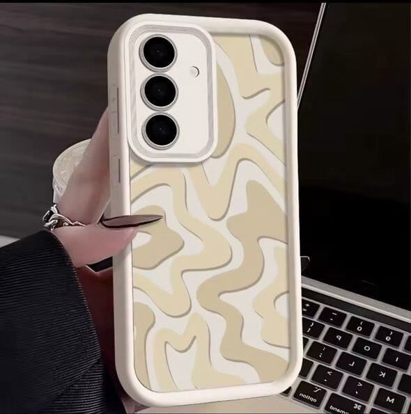 CASE ESTAMPADA BEIGE SAMSUNG