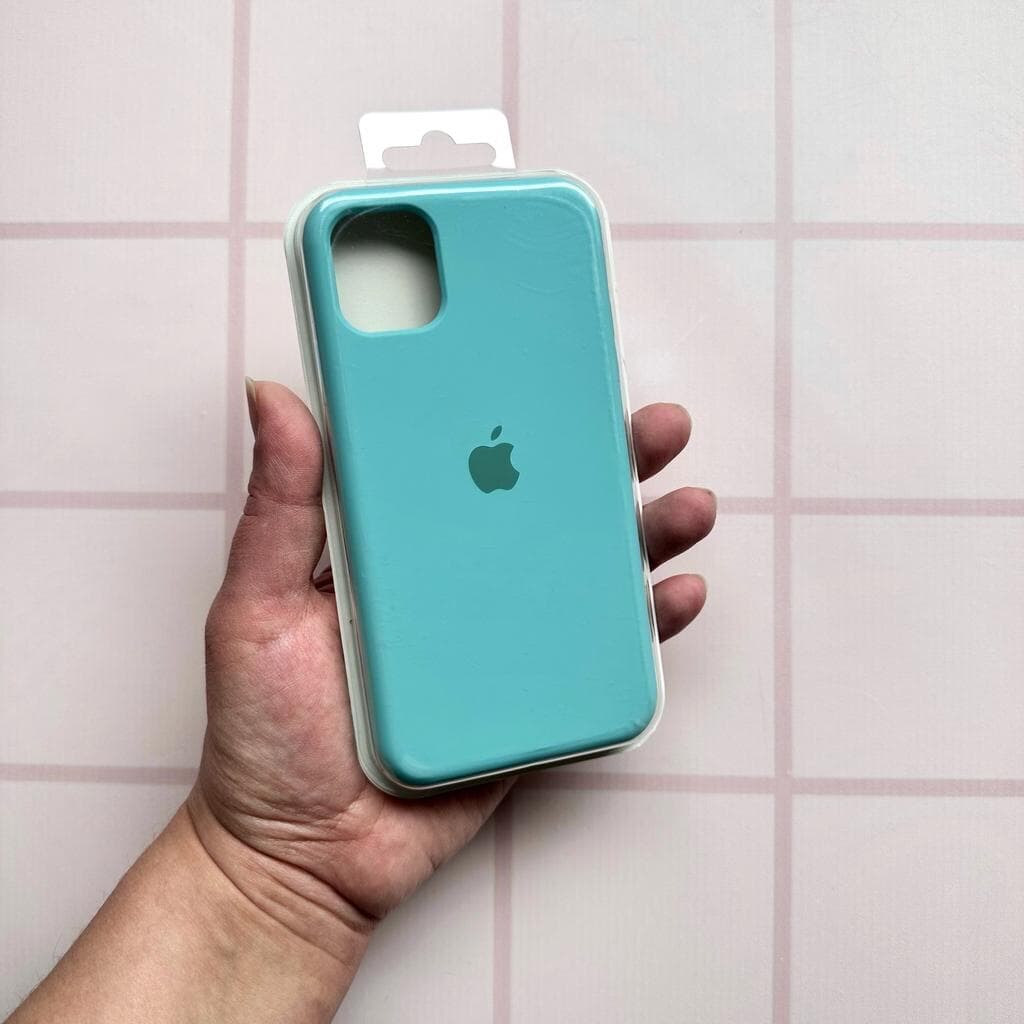 SILICONE CASE VERDE AGUA INTERMEDIO