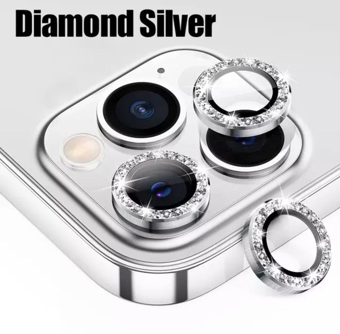 Set vidrios cámaras strass