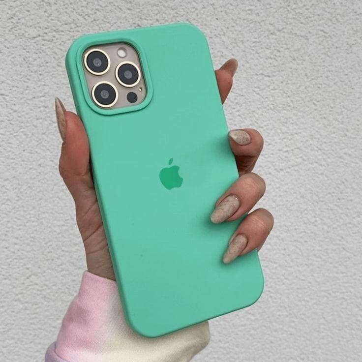 SILICONE CASE VERDE AGUA FUERTE