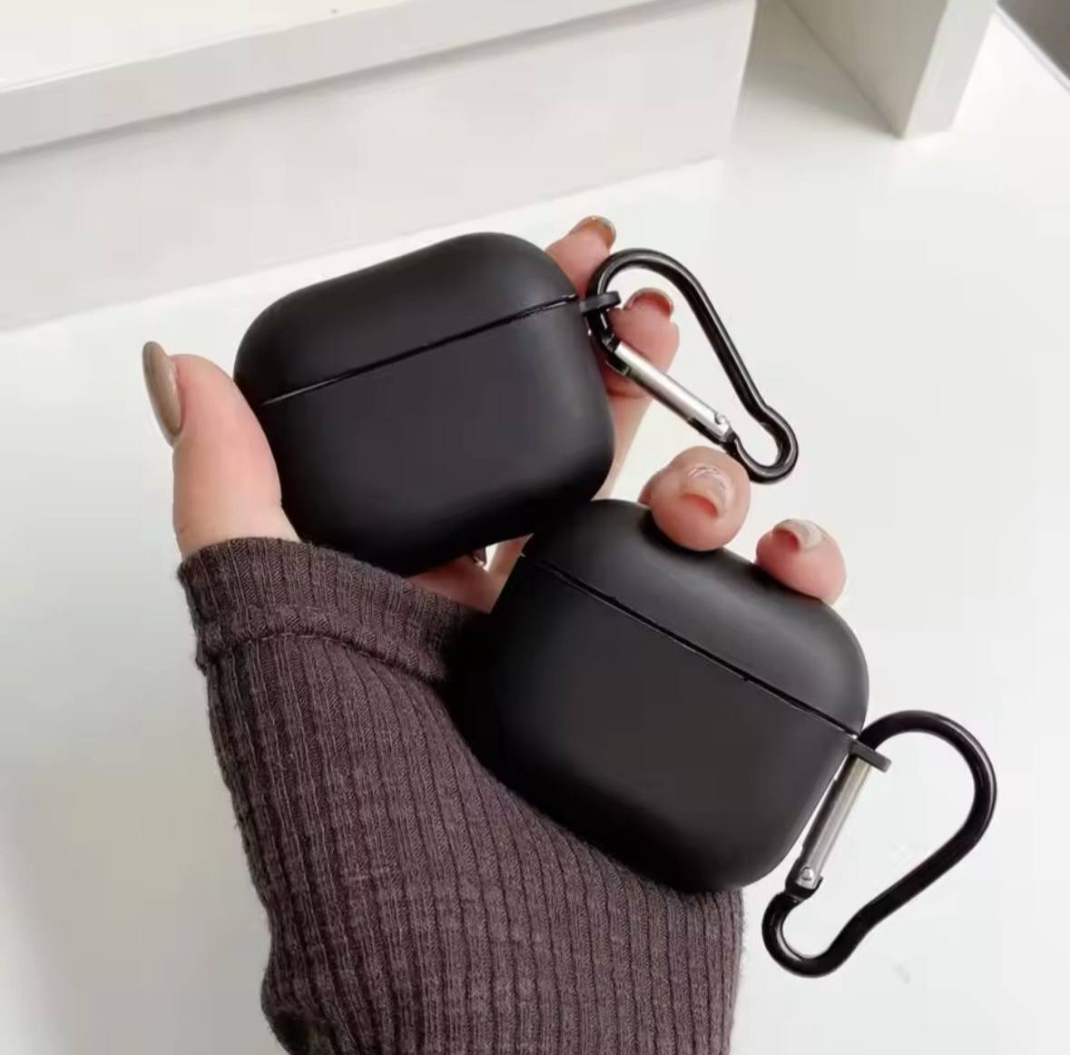 Case AirPods negra
