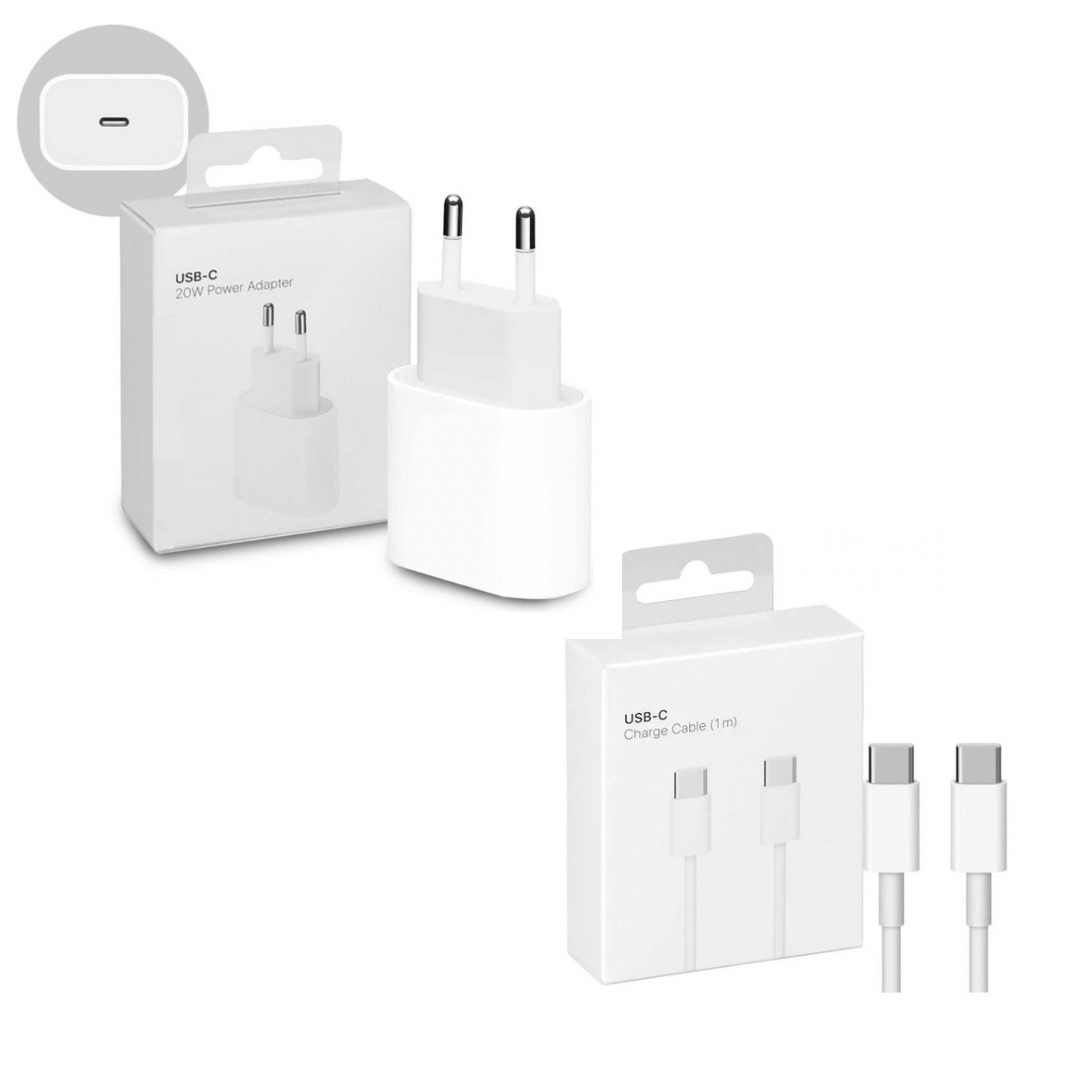 Pack cargador USB-C a USB-C