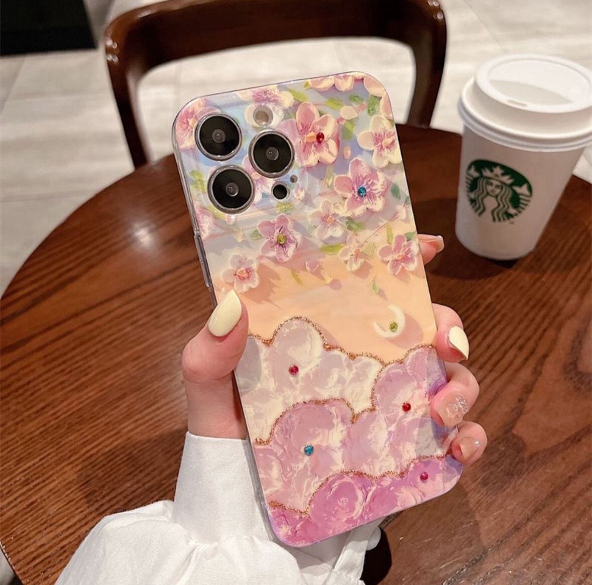 CASE FLORES ROSA SAMSUNG