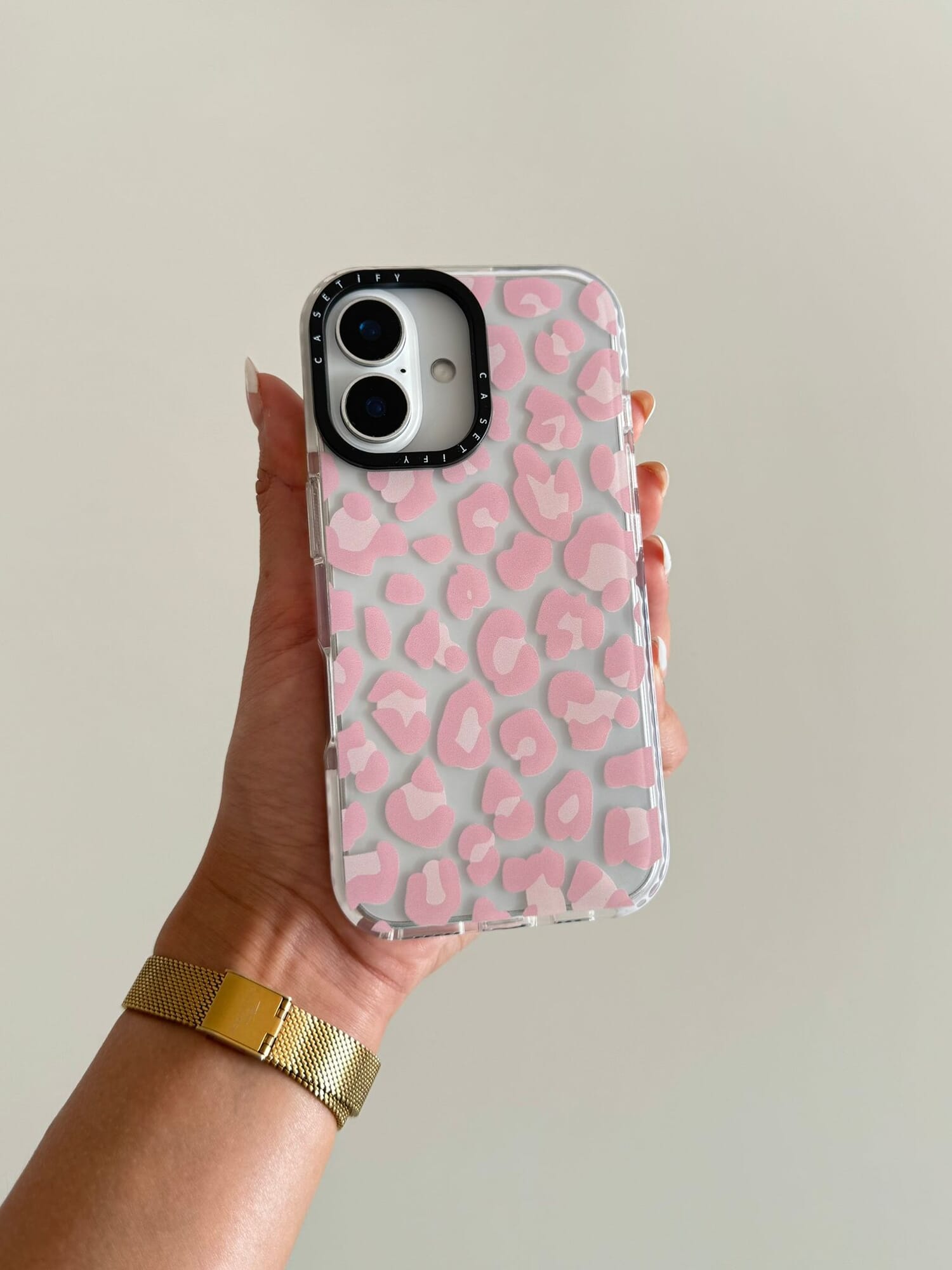 CASE ANIMAL PRINT ROSA