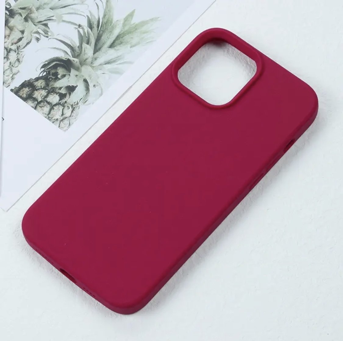 SILICONE ROSE RED