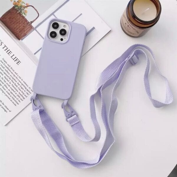 CASE COLGANTE LILA