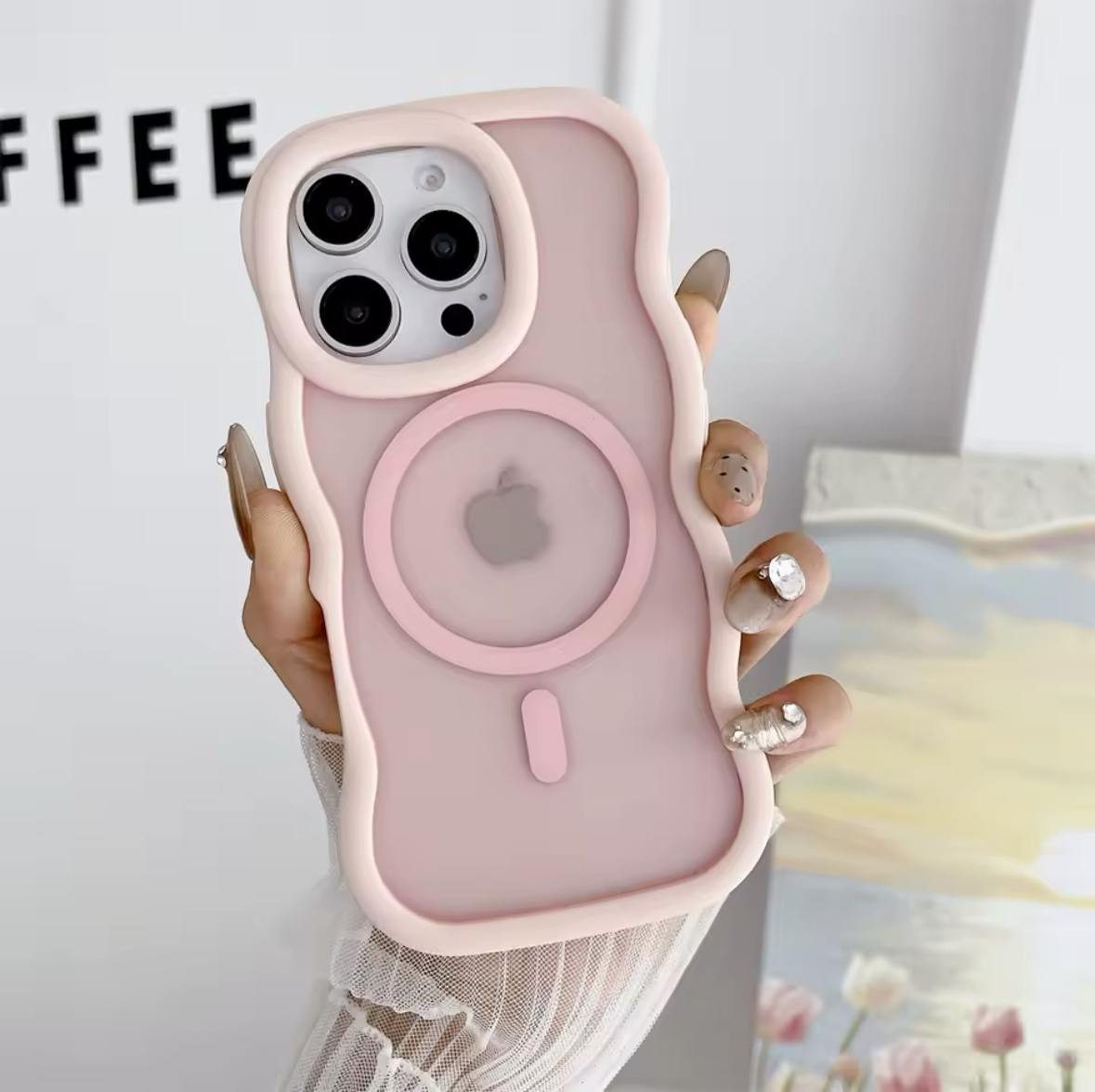 CASE CURVY ROSA