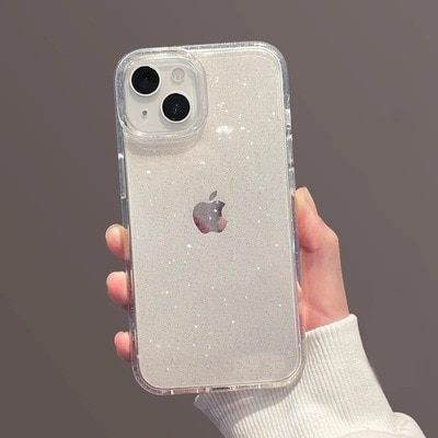 CASE GLITTER TRANSPARENTE