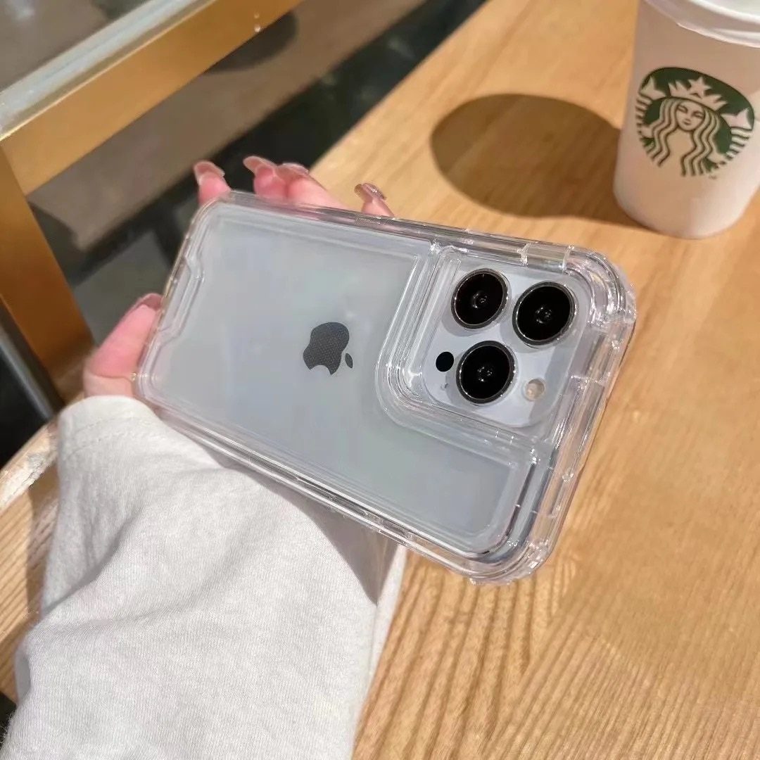 CASE TRANSPARENTE 3 EN 1