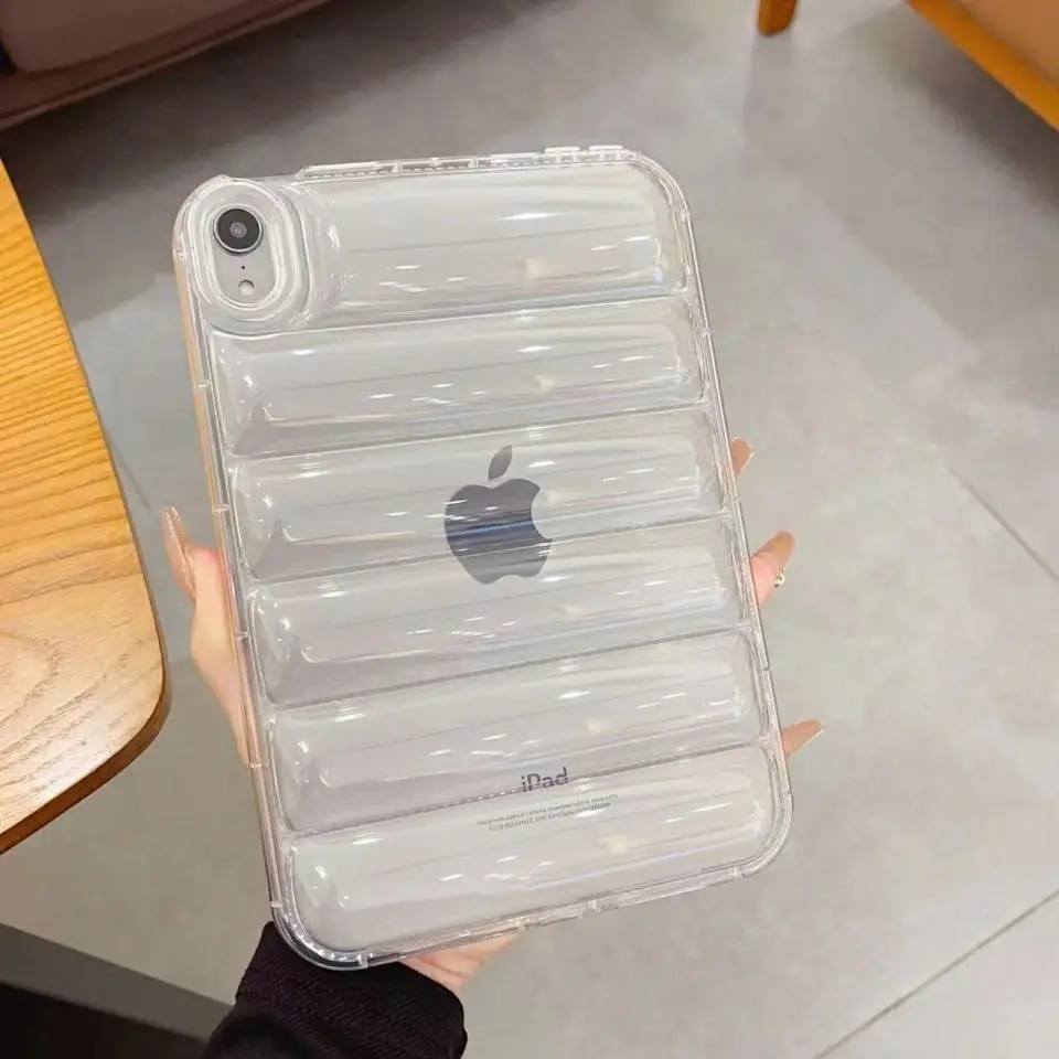 CASE IPAD PUFFY TRANSPARENTE