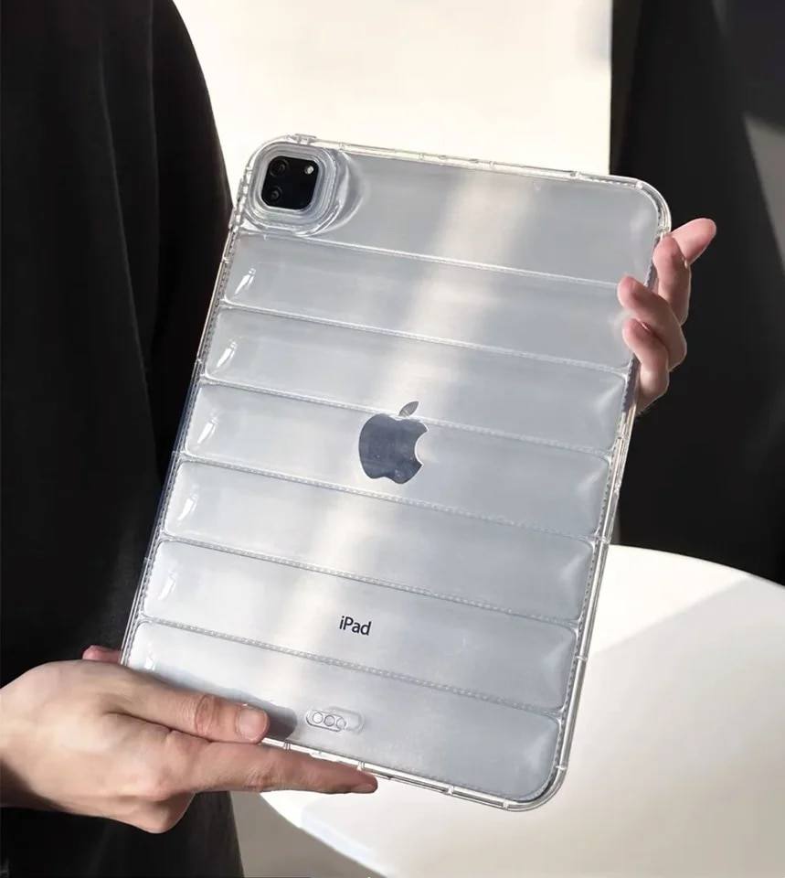 CASE IPAD PUFFY TRANSPARENTE