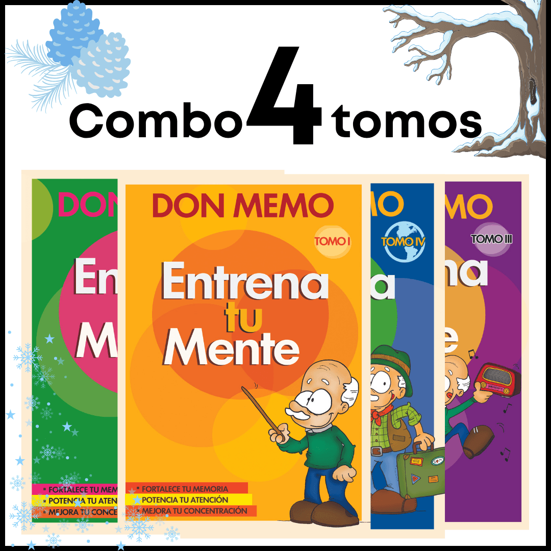 COMBO CUATRO TOMOS
