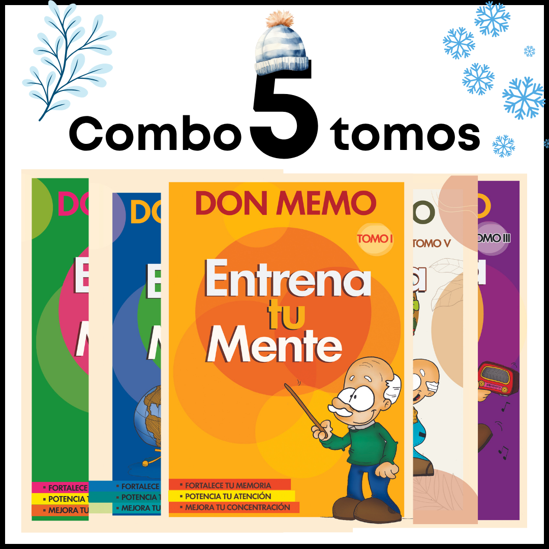 COMBO CINCO TOMOS