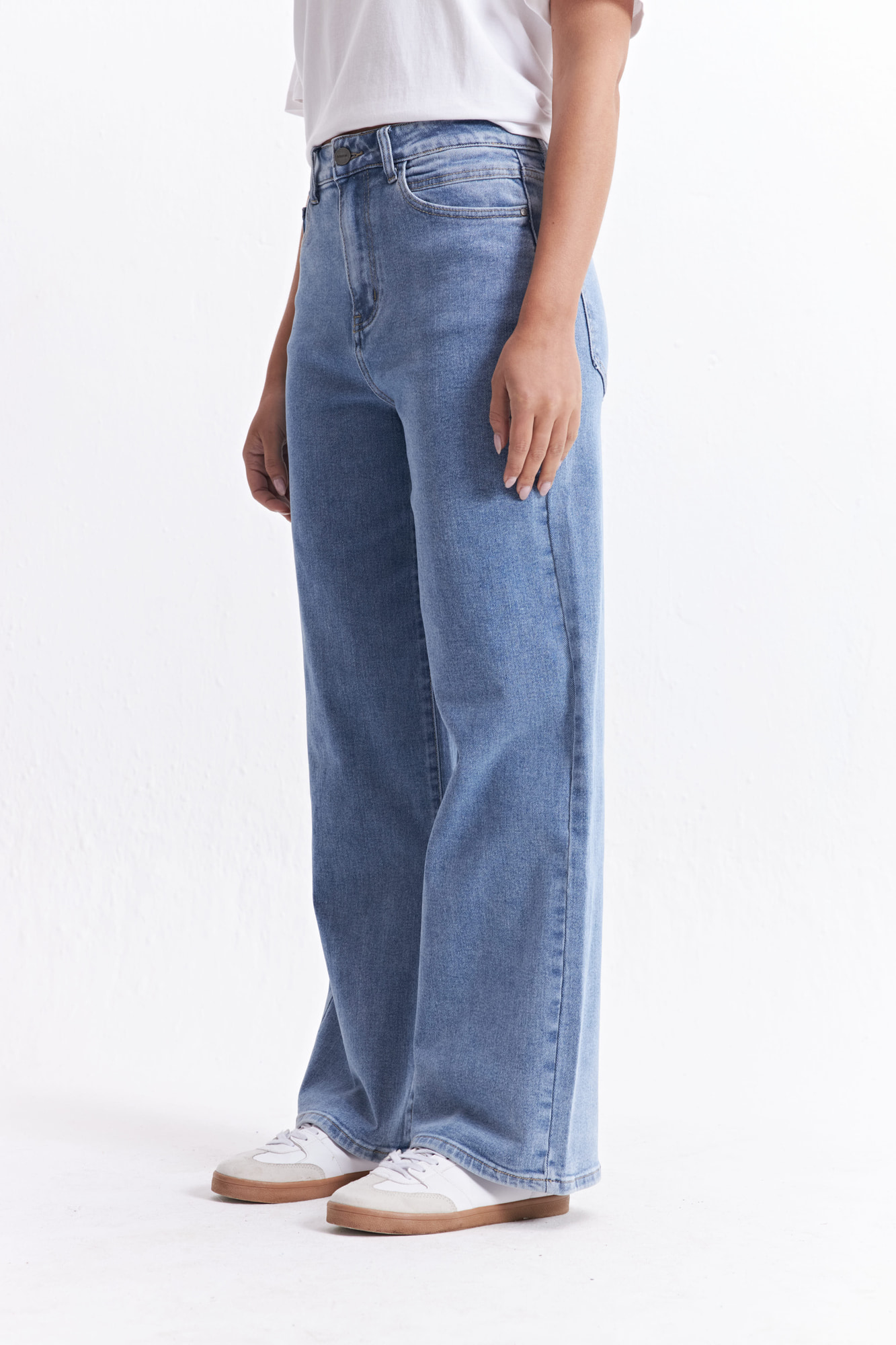 JEAN WIDE LEG AMBAR