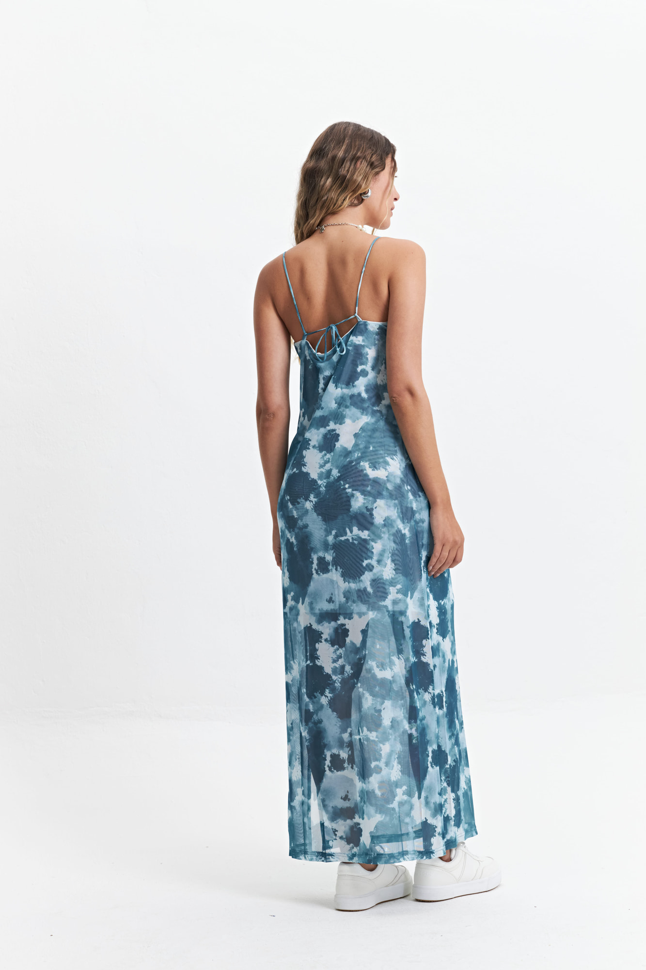 VESTIDO LARGO MESHIN
