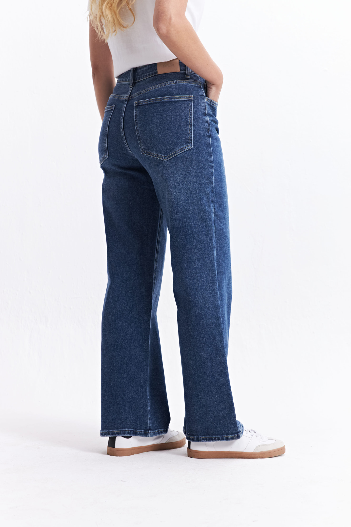 JEAN WIDE LEG AMBAR
