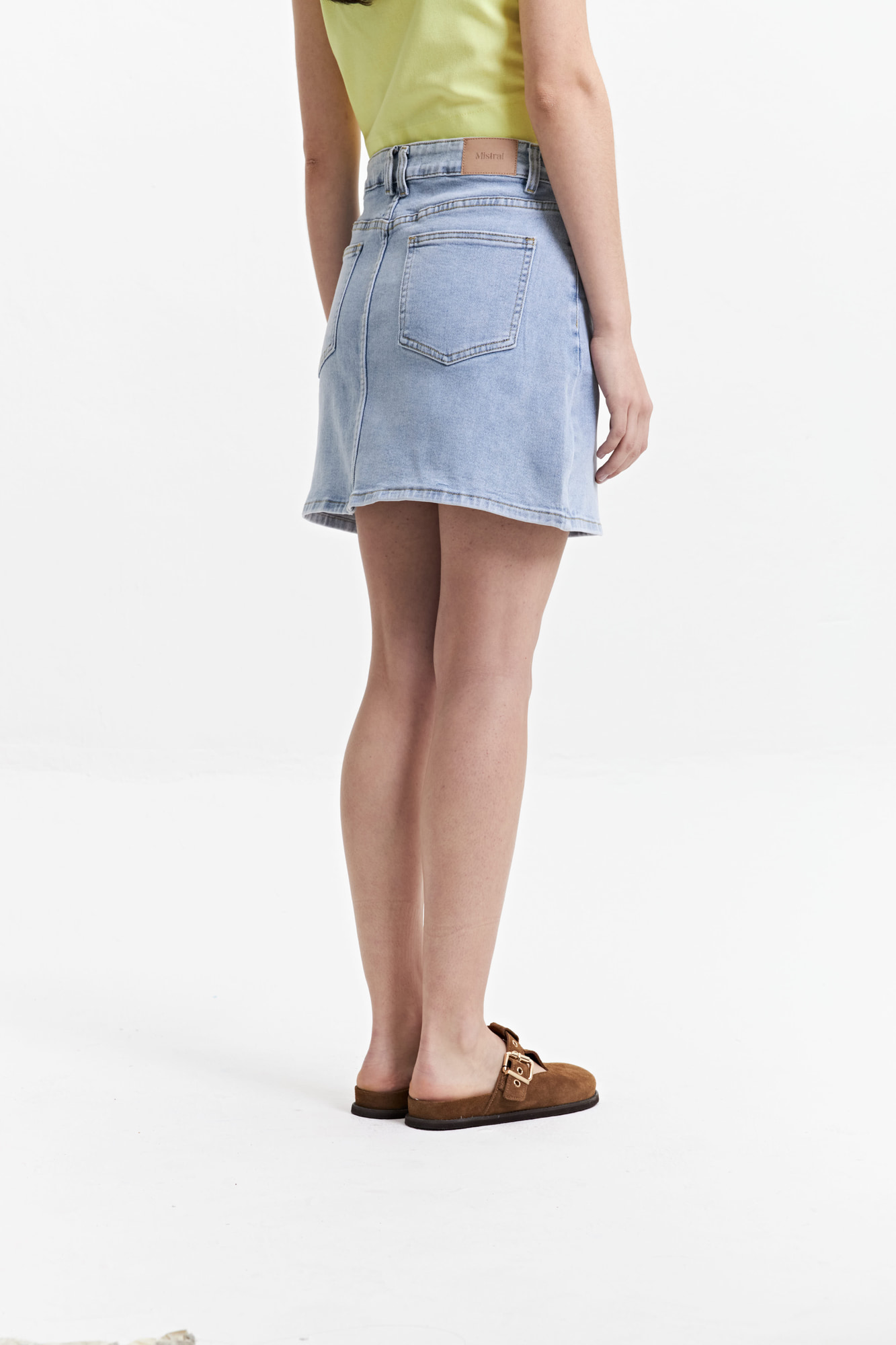FALDA DENIM GERBERA