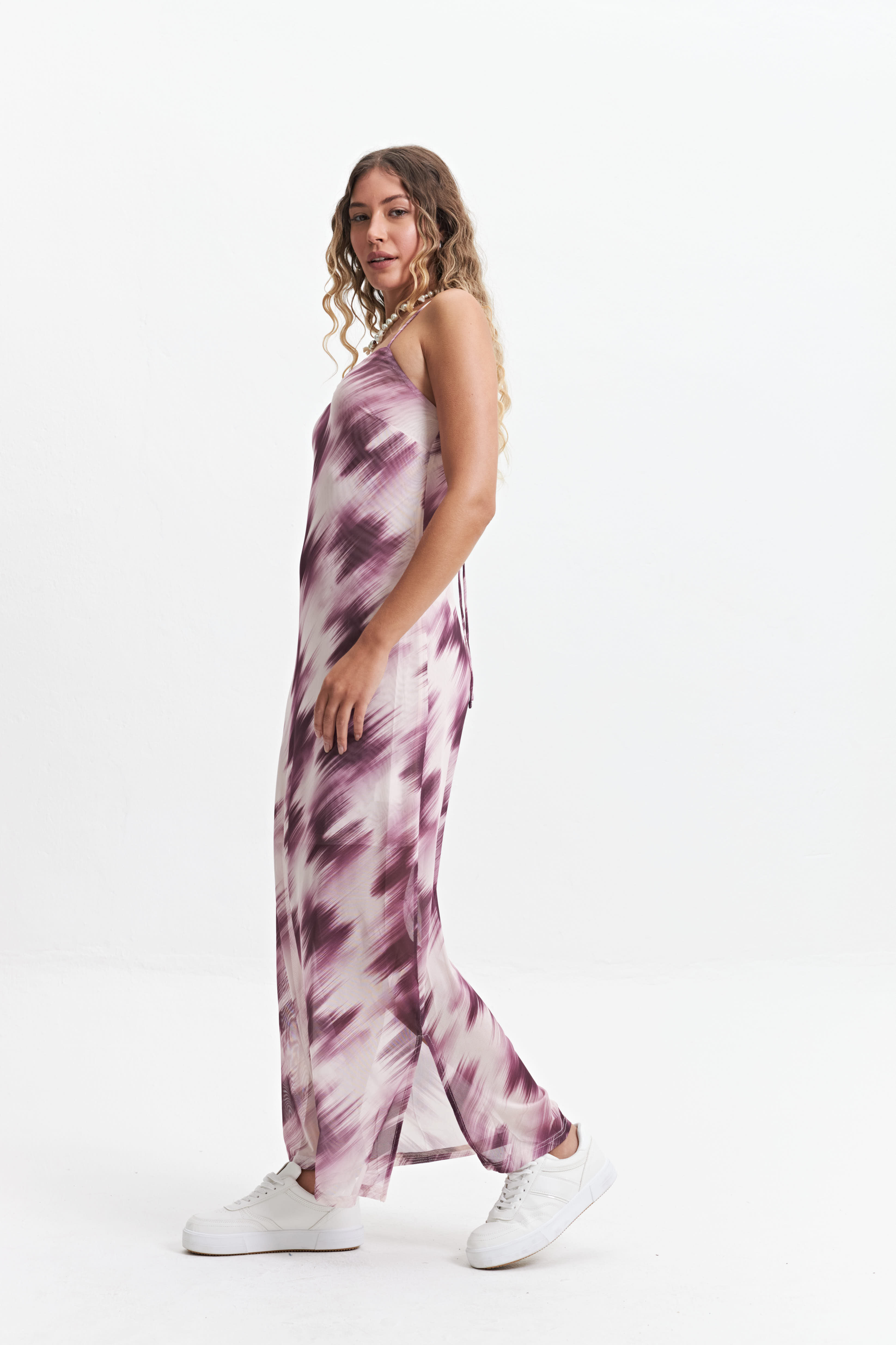 VESTIDO LARGO MESHIN