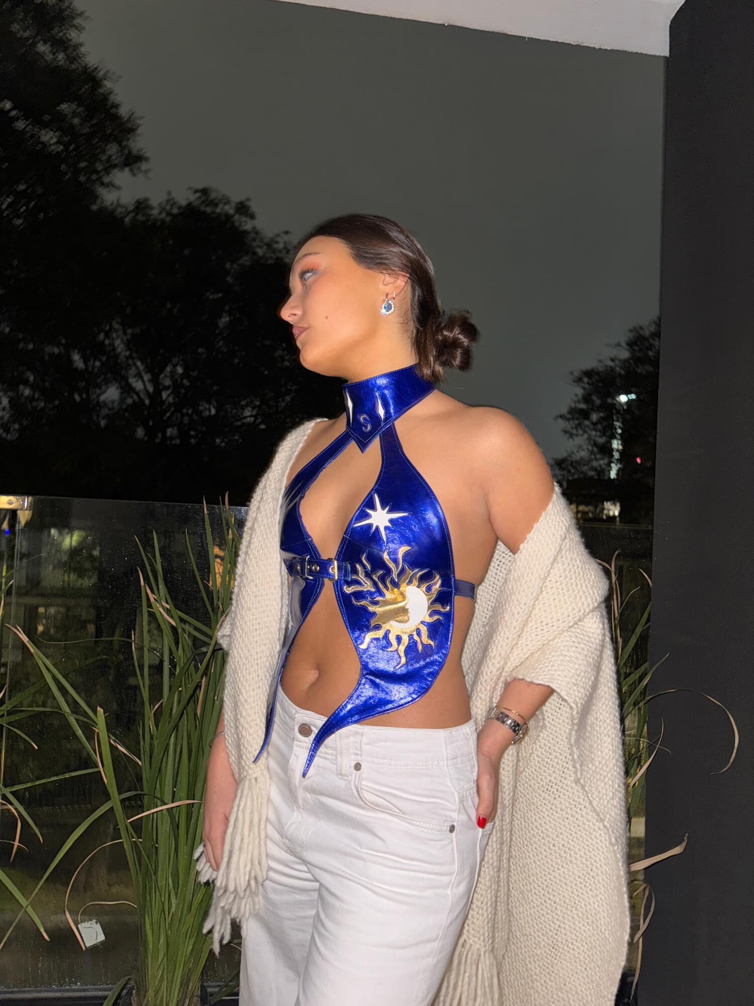 Top Vipe Aura Azul