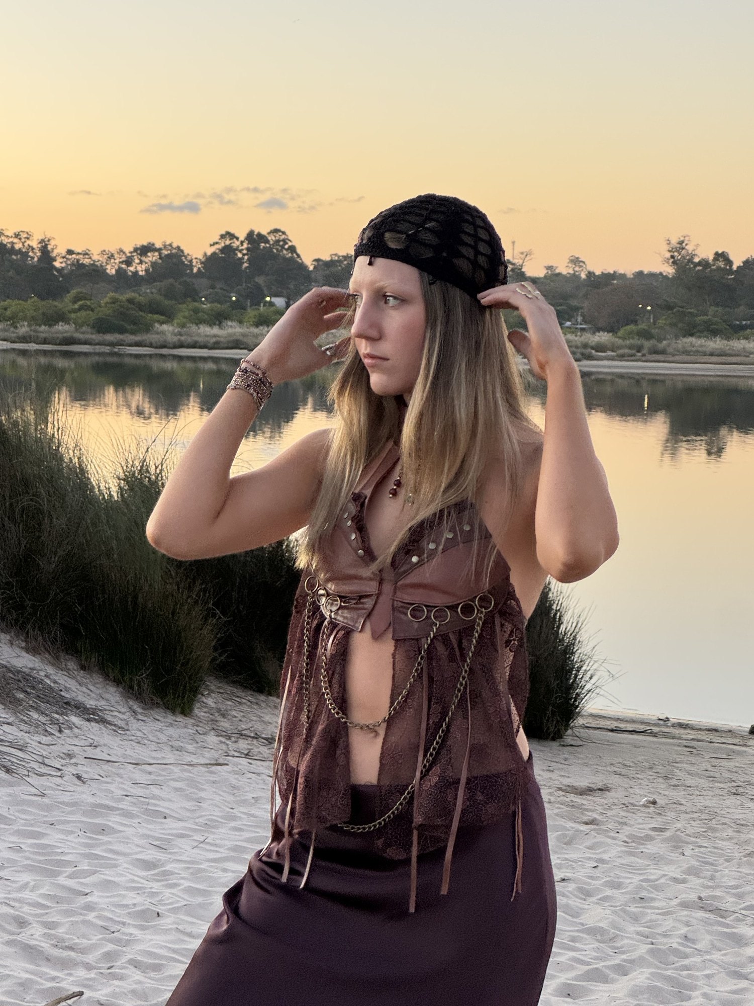 Top Halter Halo