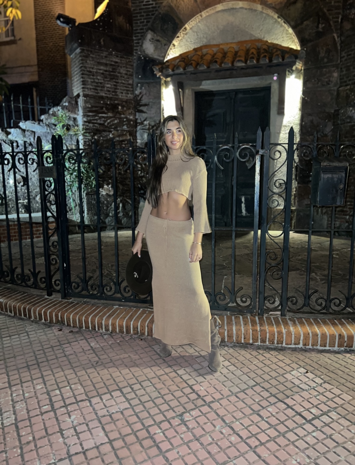 Polera Noche Beige