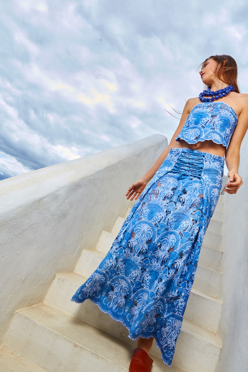 Falda Fina Dyed